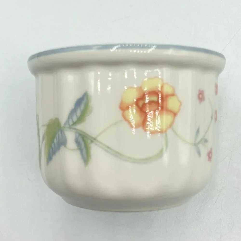 6 Set Vtg Villeroy & Boch Albertina Ramekins Custard Cups 3 1/4